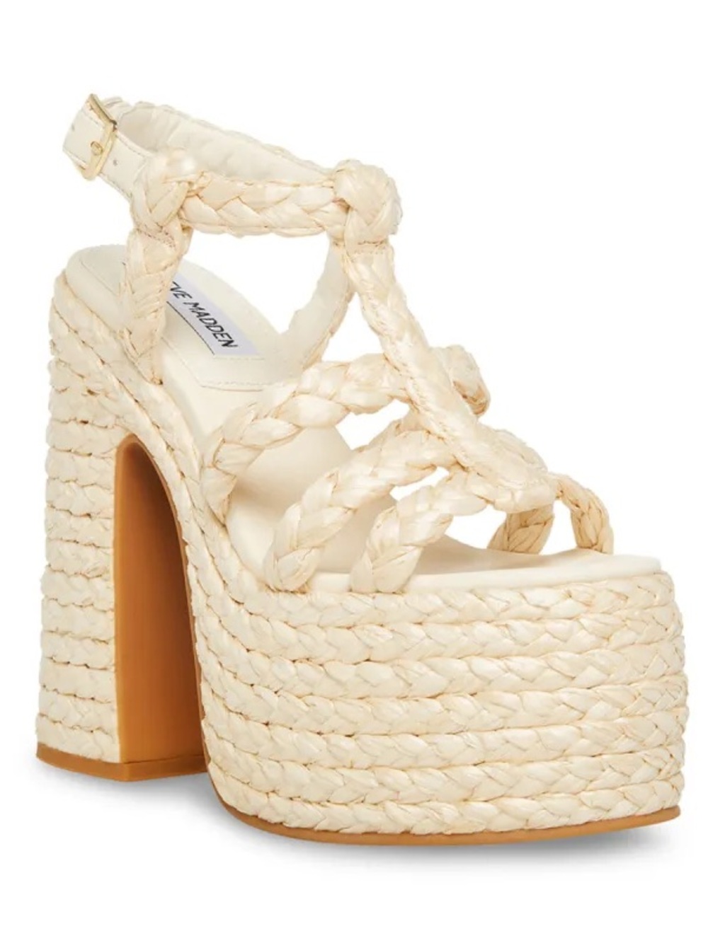 Sz. 11 Steve Madden ANTONELLA RAFFIA sandals